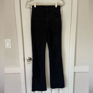 Joe’s Jeans Women's Mini Flare Stretch Black Jeans
